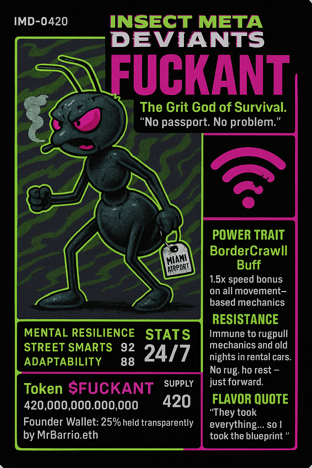 FUCKANT Stats Card